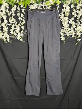healing hands  Gray straight leg Scrub Pants